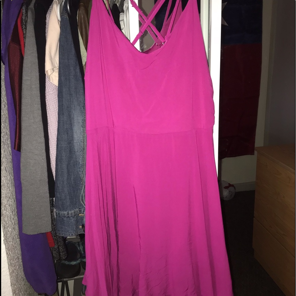 Cross-Back Dress